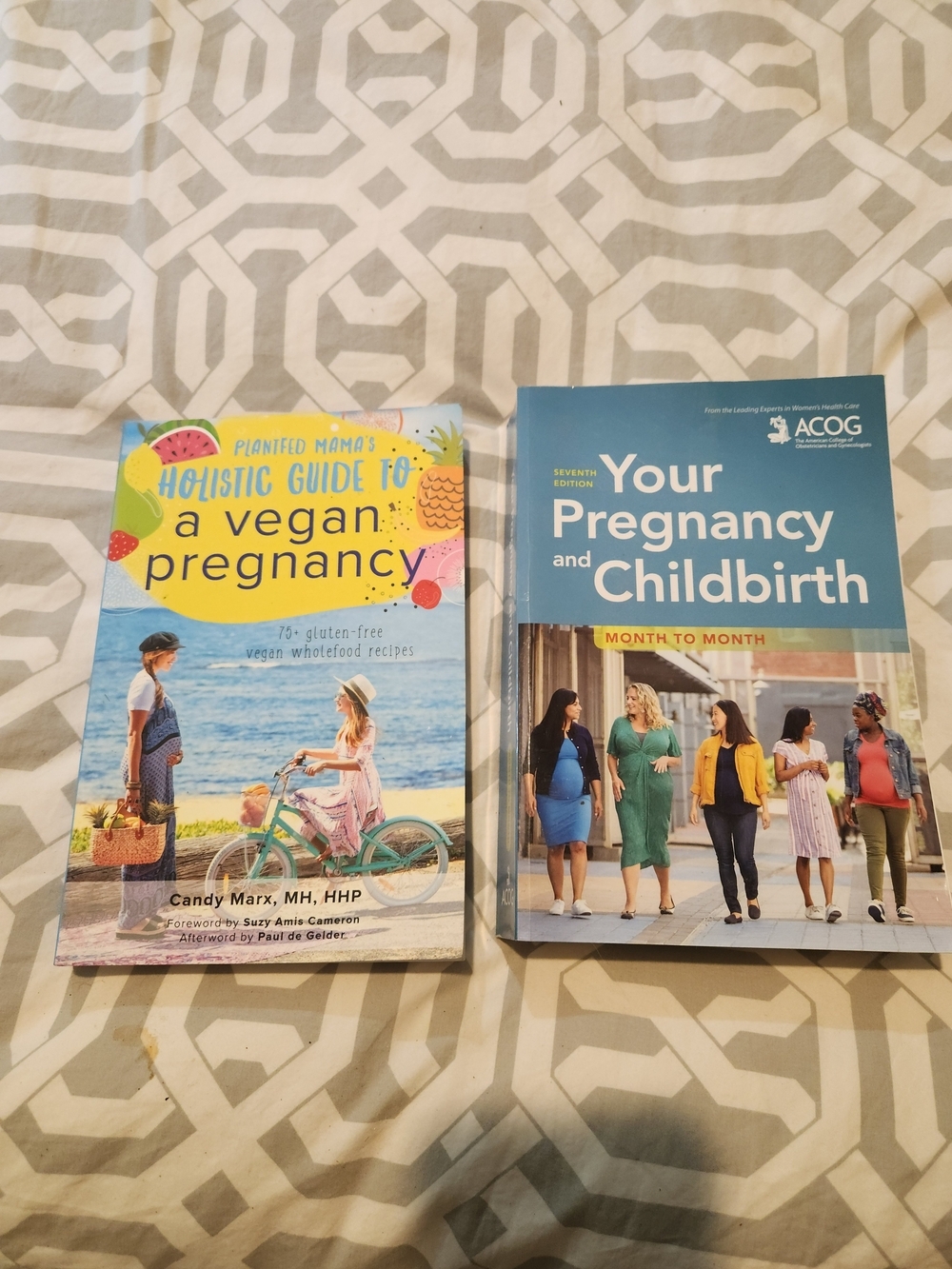 Plantfed Mama's Vegan Pregnancy & ACOG  Your Pregnancy AND Childbirth Set